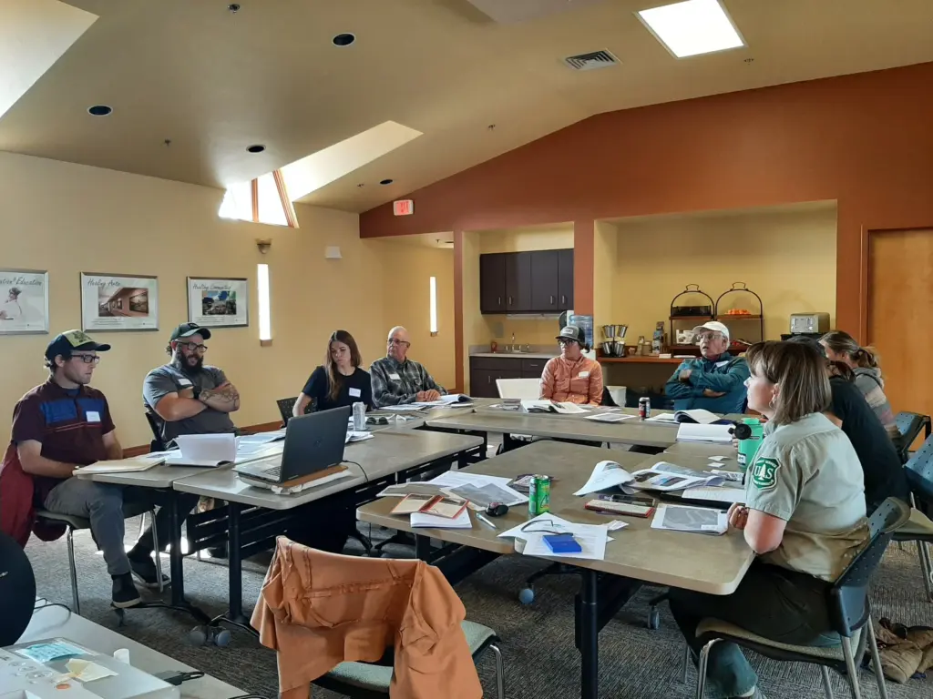 Representatives from Flathead Rivers Alliance, Glacier National Park, Flathead National Forest, DREAM Adaptive, Summit Independent Living