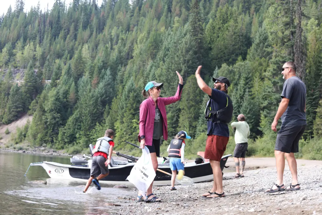 2023FlatheadWatersCleanup NorthForkofFlatheadRiver GlacierRim.1