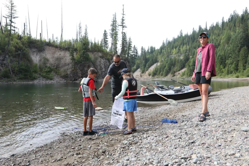 2023FlatheadWatersCleanup NorthForkofFlatheadRiver GlacierRim.4