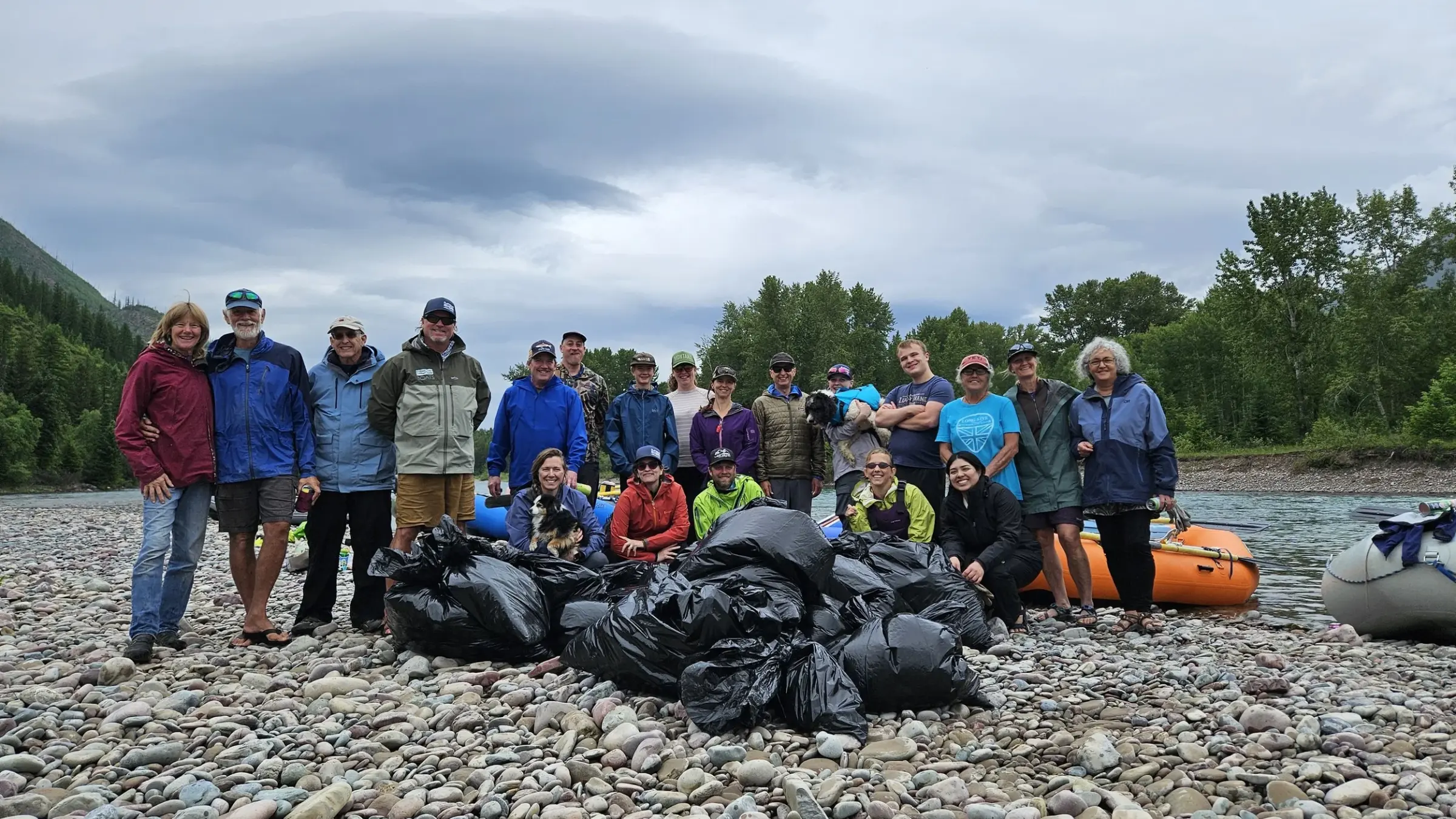 Around 109 Volunteers Brave the Rain at the 2026 River Weed Pull Rodeo